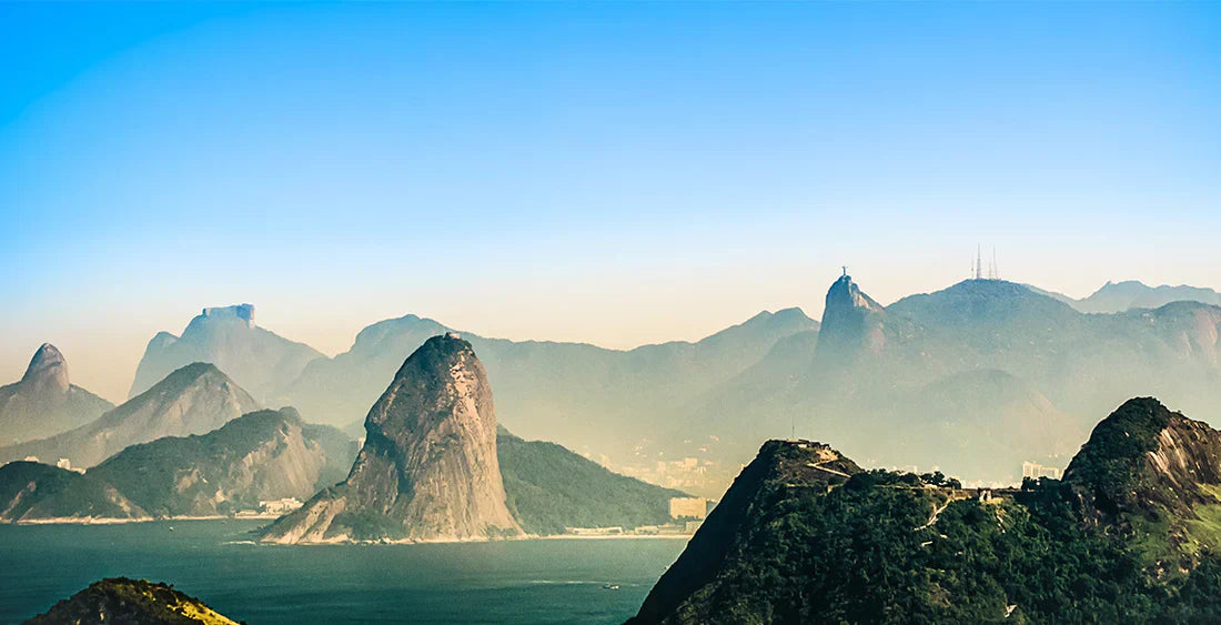 Meer und Berge in Rio de Janeiro