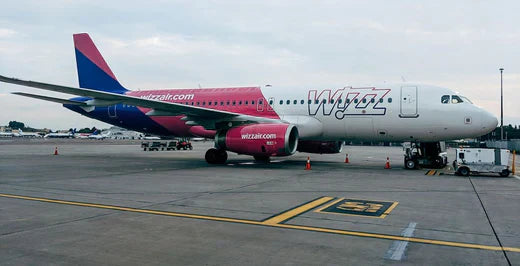 Flugzeug von Wizz Air
