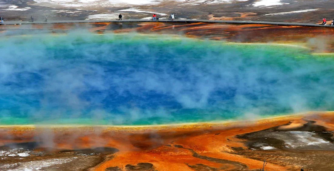 Grand-Prismatic-Spring im Yellowstone-Nationalpark