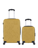 LPB LUGGAGE – 2er-Pack – Mittelgroßer Koffer und Handgepäck XXS NAIS