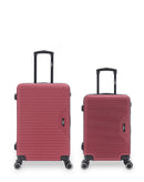 2er-Pack Hartschalenkoffer: Mittelgroßer Koffer und Handgepäck WAGRAM