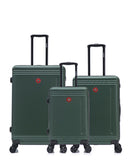 3er-Pack Hartschalenkoffer: Großer Koffer, mittelgroßer Koffer und Handgepäck GSTAAD