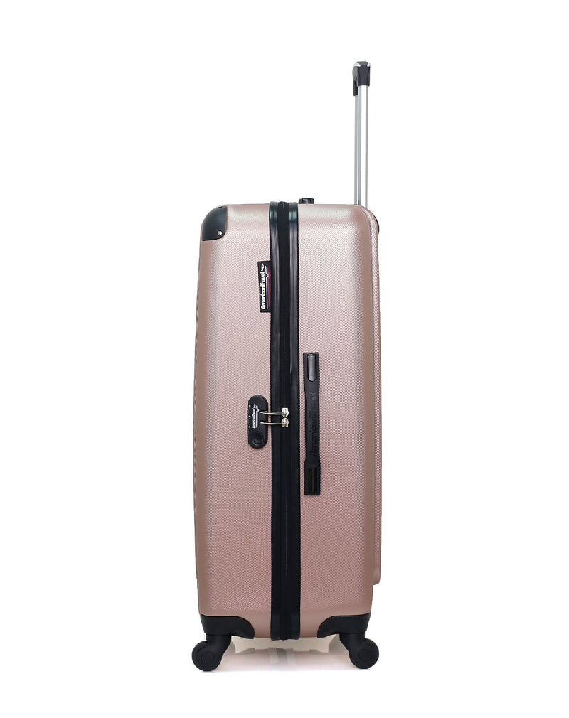 AMERICAN TRAVEL - LOT DE 3 - Valises grand format, weekend et cabine BUDAPEST