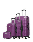 LPB LUGGAGE - 4er-Set: Hartschalenkoffer GIULIA-C