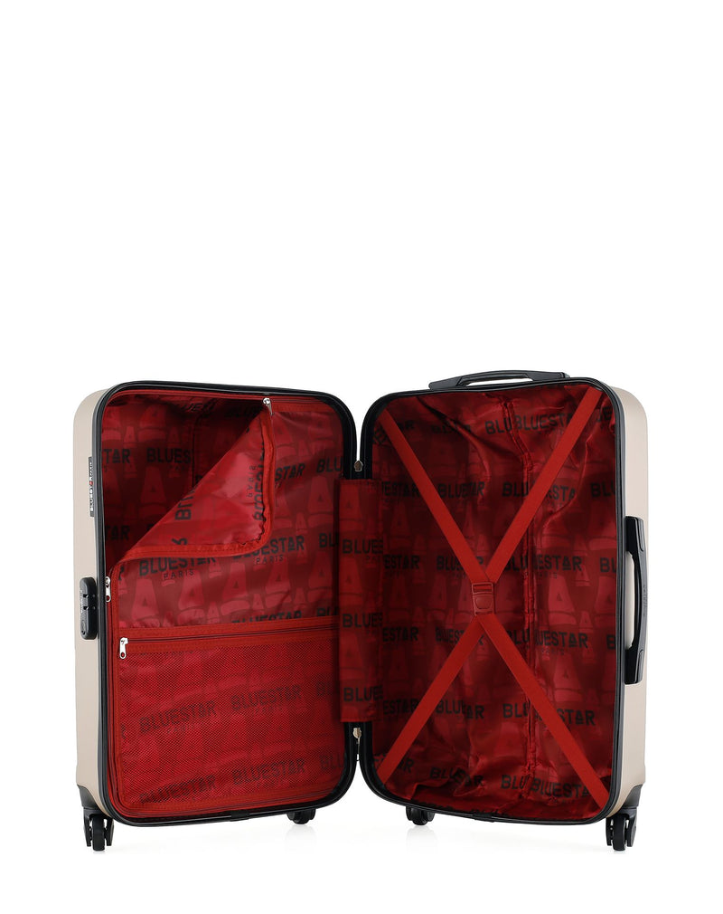 BLUESTAR – 2er-Pack – Mittelgroßer Koffer und Handgepäck HAGEN