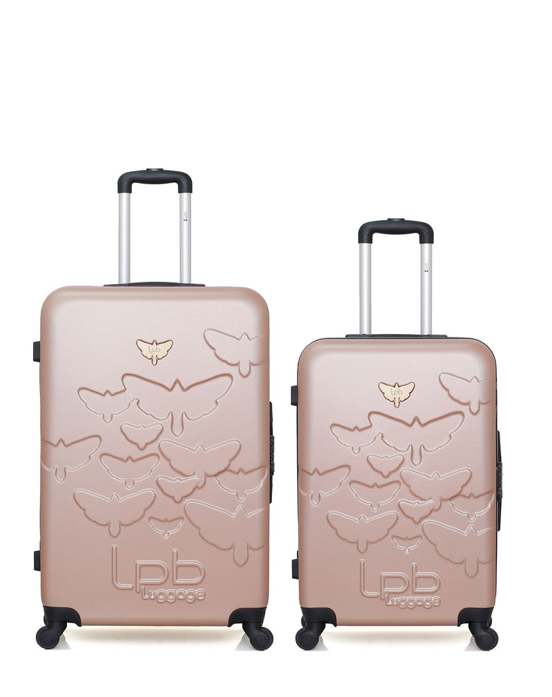 LPB LUGGAGE – 2er-Pack – Großer Koffer und mittelgroßer Koffer AELYS