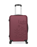 LPB LUGGAGE - 2er-Pack – Mittelgroßer Koffer und Handgepäck ELEONOR