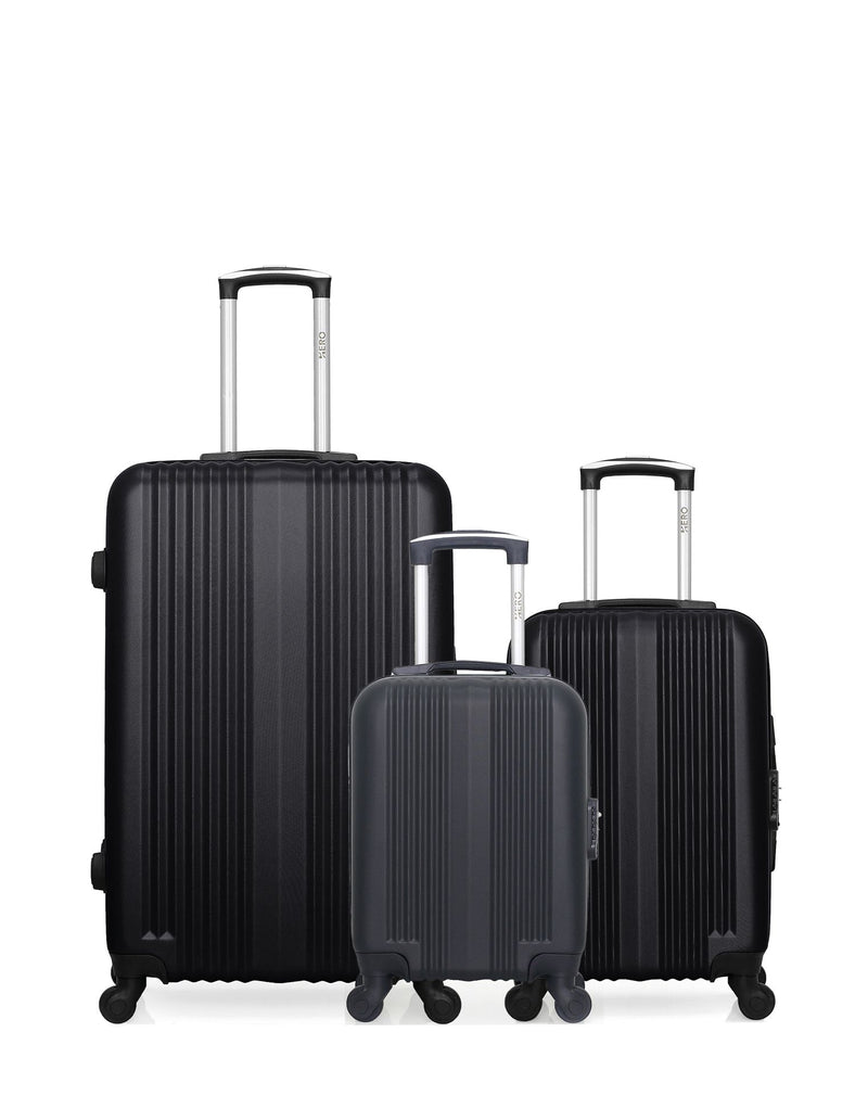 HERO - 3er-Pack – Großer Koffer, Handgepäck und Handgepäck XXS LIPARI