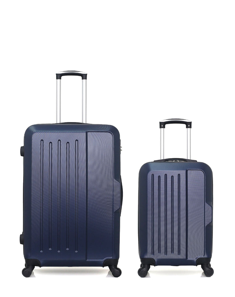 HERO – 2er-Pack – Großer Koffer und Handgepäck VESUVIO