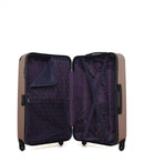 LPB LUGGAGE HAMBOURG - 3-teiliges Gepäckset aus ABS (großes Format, mittleres Format und Handgepäck S)