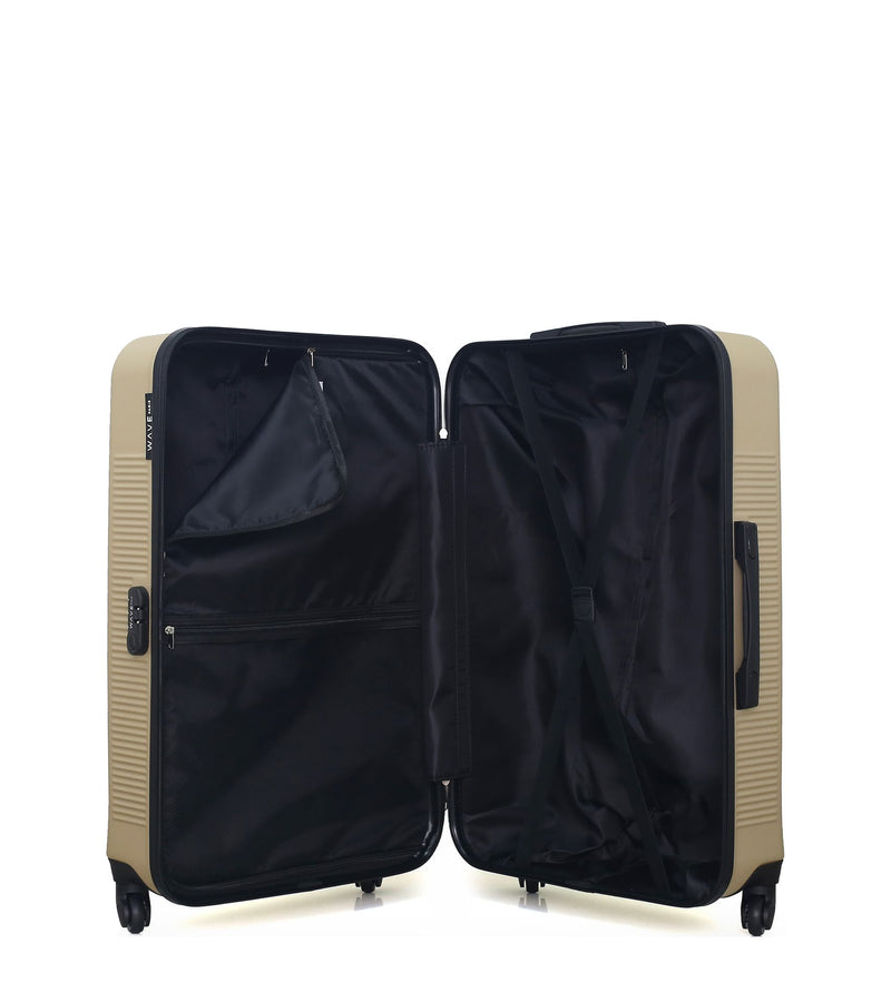 WAVE PARIS - 2er-Pack: Großer Koffer und mittelgroßer Koffer SELENGA