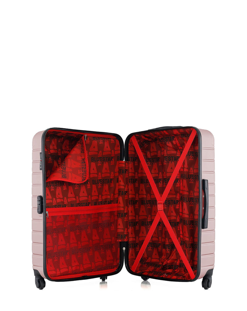 BLUESTAR – 2er-Pack – Großer Koffer und Handgepäck CITE