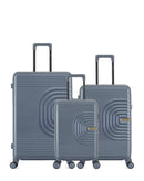 3er-Pack Hartschalenkoffer: Großer Koffer, mittelgroßer Koffer und Handgepäck XS CELIA