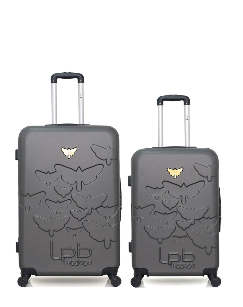 LPB LUGGAGE – 2er-Pack – Großer Koffer und mittelgroßer Koffer AELYS