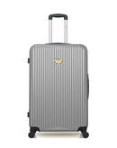 LPB LUGGAGE AGATA - 4-teiliges Gepäckset aus ABS (großes Format, mittleres Format, Handgepäck S und Handgepäck XXS)