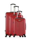 AMERICAN TRAVEL – 3er-Set: Hartschalenkoffer BROOKLYN