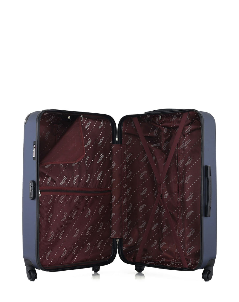 AMERICAN TRAVEL - LOT DE 3 - Valises grand format, weekend et cabine BUDAPEST