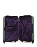 LPB LUGGAGE AGATA - 4-teiliges Gepäckset aus ABS (großes Format, mittleres Format, Handgepäck S und Handgepäck XXS)