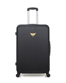 LPB LUGGAGE AGATA - 4-teiliges Gepäckset aus ABS (großes Format, mittleres Format, Handgepäck S und Handgepäck XXS)