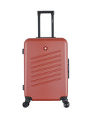 SWISS KOPPER – 2er-Pack – Mittelgroßer Koffer und Handgepäck ZURICH