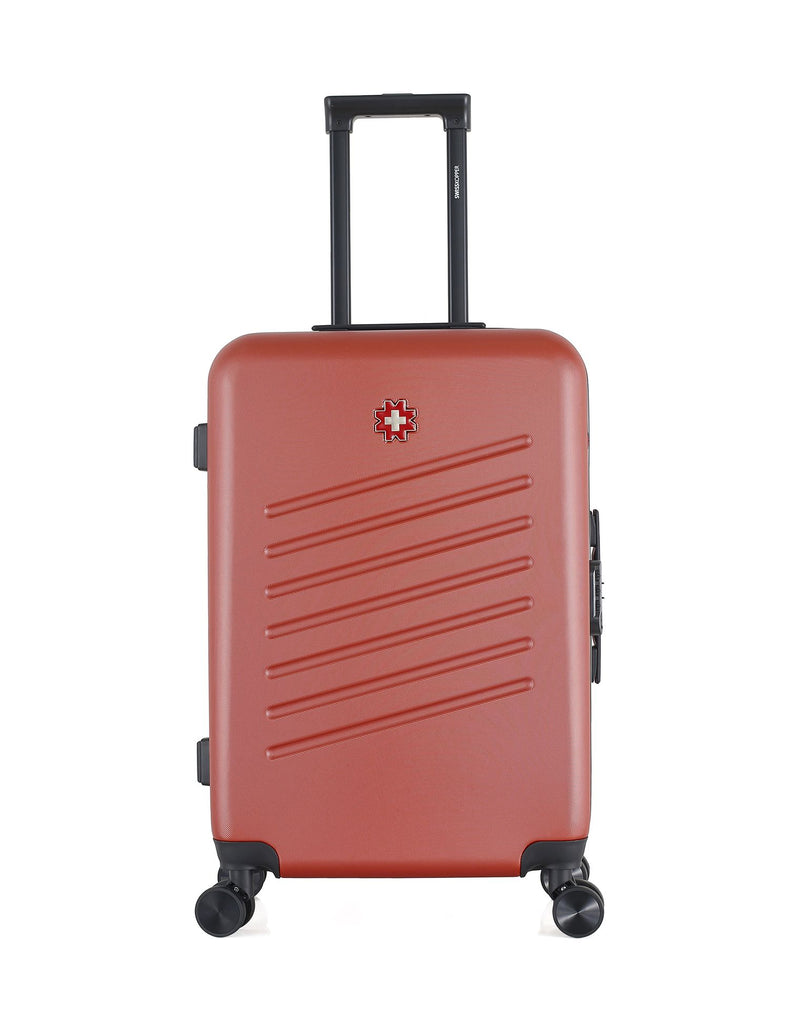 SWISS KOPPER – 2er-Pack – Mittelgroßer Koffer und Handgepäck ZURICH