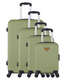 LPB LUGGAGE - 4er-Set: Hartschalenkoffer AGATA-M
