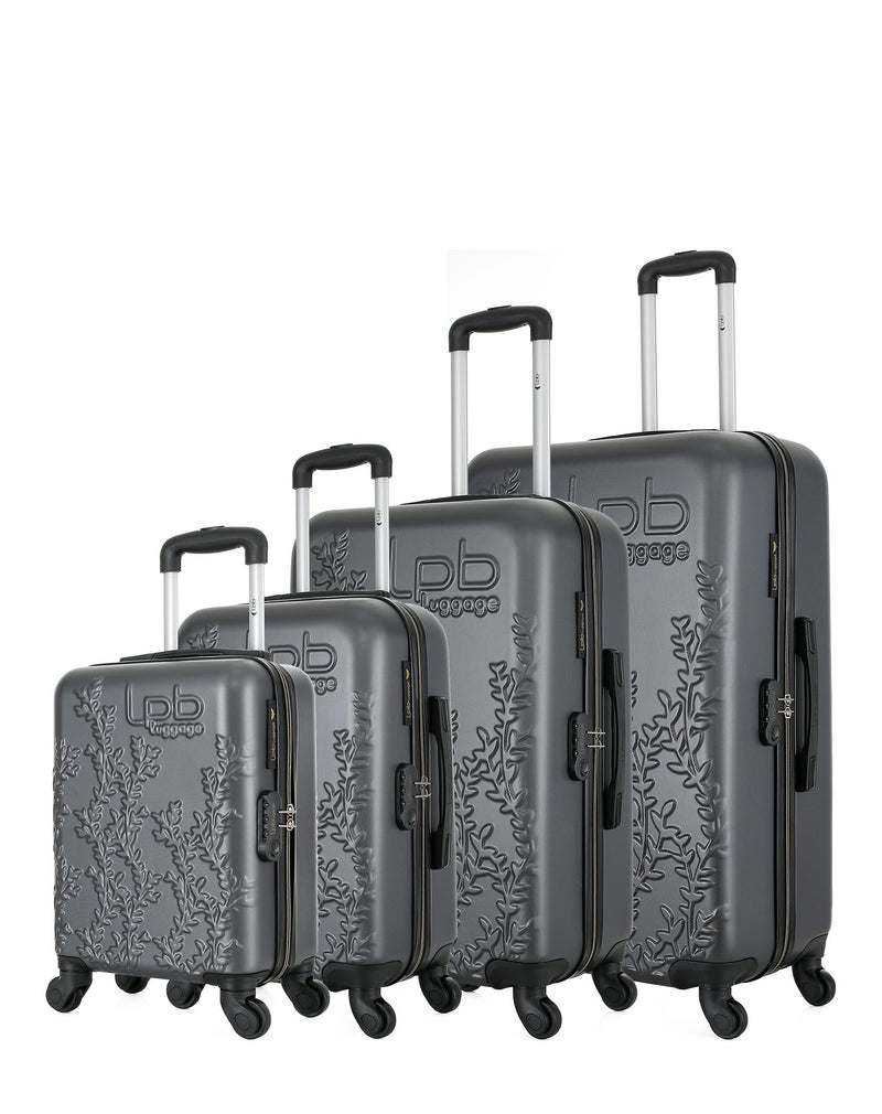 LPB LUGGAGE - 4er-Set: Hartschalenkoffer NAÏS-M