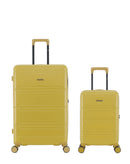 2er-Pack Hartschalenkoffer: Großer Koffer und Handgepäck XS LYNDA