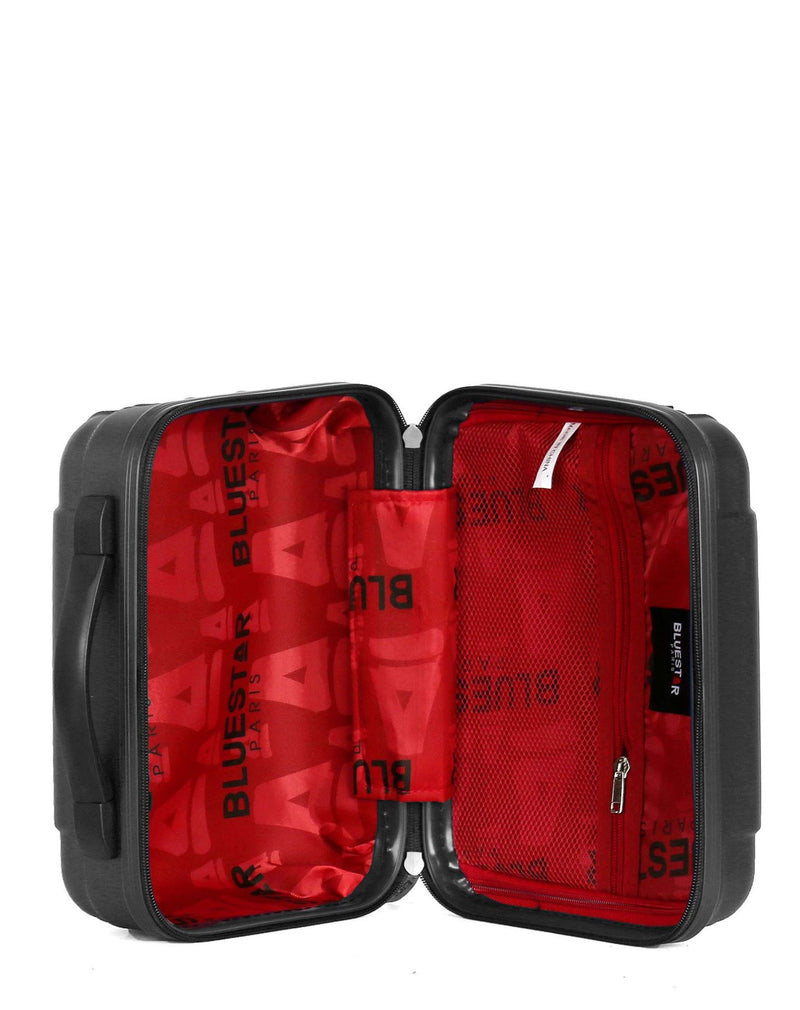 BLUESTAR – 3er-Pack – Großer Koffer, mittelgroßer Koffer und Kosmetikkoffer LIMA