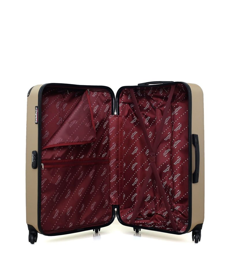 AMERICAN TRAVEL - LOT DE 3 - Valises grand format, weekend et cabine BUDAPEST