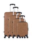 LPB LUGGAGE - 4er-Set: Hartschalenkoffer NAÏS-M