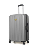 LPB LUGGAGE AGATA - 4-teiliges Gepäckset aus ABS (großes Format, mittleres Format, Handgepäck S und Handgepäck XXS)