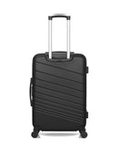 WAVE PARIS - 3er-Pack - Mittelgroßer Koffer, Handgepäck und Handgepäck XXS TIGRE