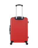 AMERICAN TRAVEL – 3er-Pack: Mittelgroßer Koffer, Handgepäck und Handgepäck XXS BUDAPEST