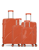 OBAGO – 4er-Pack – Großer Koffer, mittelgroßer Koffer, Handgepäck und Handgepäck XS LYRA