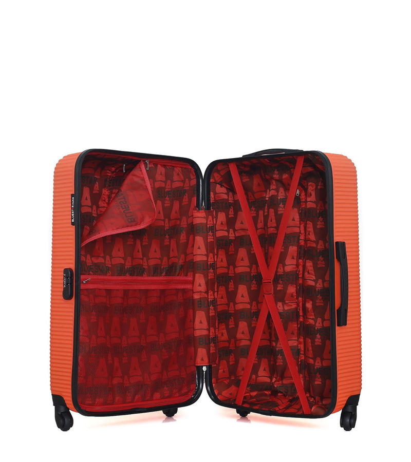 BLUESTAR – 3er-Pack – Großer Koffer, mittelgroßer Koffer und Handgepäck LONDON