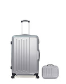 HERO – 2er-Pack – Großer Koffer und Kosmetikkoffer VESUVIO