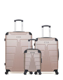 BLUESTAR – 3er-Pack – Großer Koffer, mittelgroßer Koffer und Handgepäck XXS OTTAWA