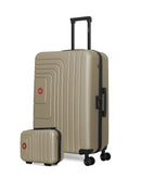 SWISS KOPPER - 2er-Pack: Großer Koffer und Kosmetikkoffer RUTI