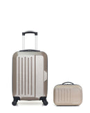 HERO – 2er-Pack – Handgepäck und Kosmetikkoffer VESUVIO