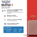 2er-Pack Hartschalenkoffer: Handgepäck und Handgepäck XS SEATTLE