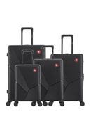4er-Pack Hartschalenkoffer: Großer Koffer, mittelgroßer Koffer, Handgepäck und Handgepäck XS FRIBOURG