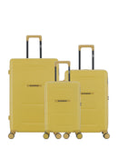 3er-Pack Hartschalenkoffer: Großer Koffer, mittelgroßer Koffer und Handgepäck XS CLEVELAND