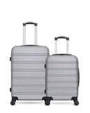 HERO – 2er-Pack: Mittelgroßer Koffer und Handgepäck RENOSO