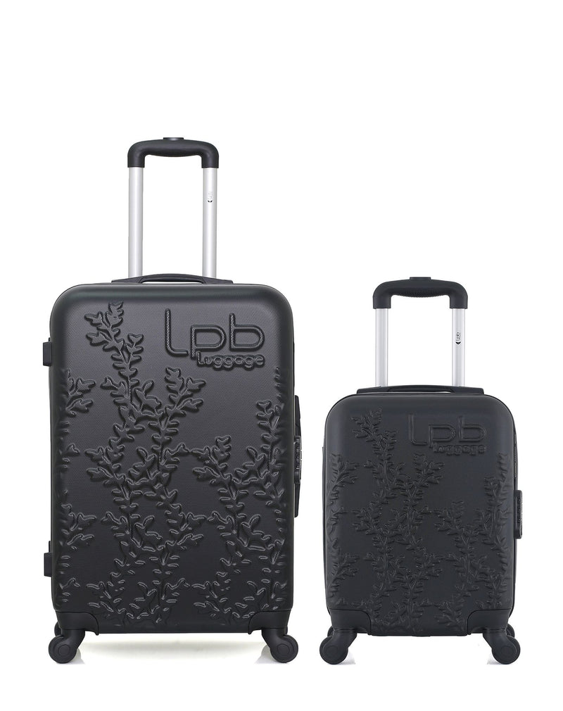 LPB LUGGAGE – 2er-Pack – Mittelgroßer Koffer und Handgepäck XXS NAIS