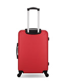 HERO – 2er-Pack: Mittelgroßer Koffer und Kosmetikoffer LANZAROTE