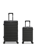 2er-Pack Hartschalenkoffer: Großer Koffer und Handgepäck XS LUGANO