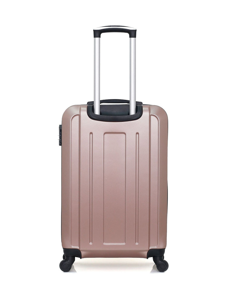 HERO – 2er-Pack – Mittelgroßer Koffer und Kosmetikkoffer VESUVIO