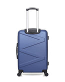 WAVE PARIS - 2er-Pack: Mittelgroßer Koffer und Kosmetikkoffer AMAZONE