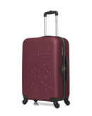 LPB LUGGAGE - 2er-Pack – Mittelgroßer Koffer und Handgepäck ELEONOR